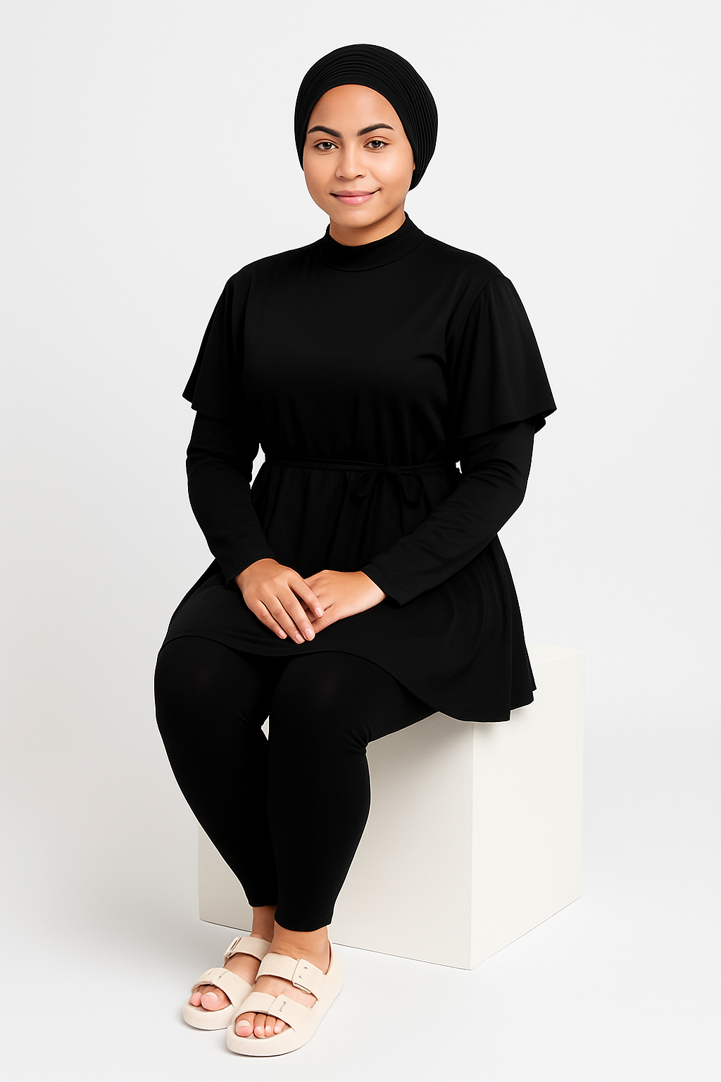 Burkini 3 pièces été 2025 – Style moderne et confort assuré