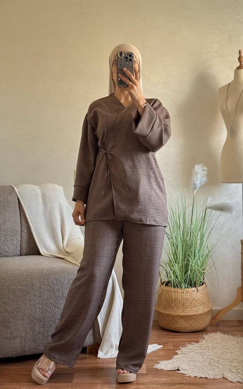 Chic Kimono Coord Set